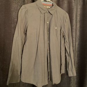 Gray Old Navy button down Medium